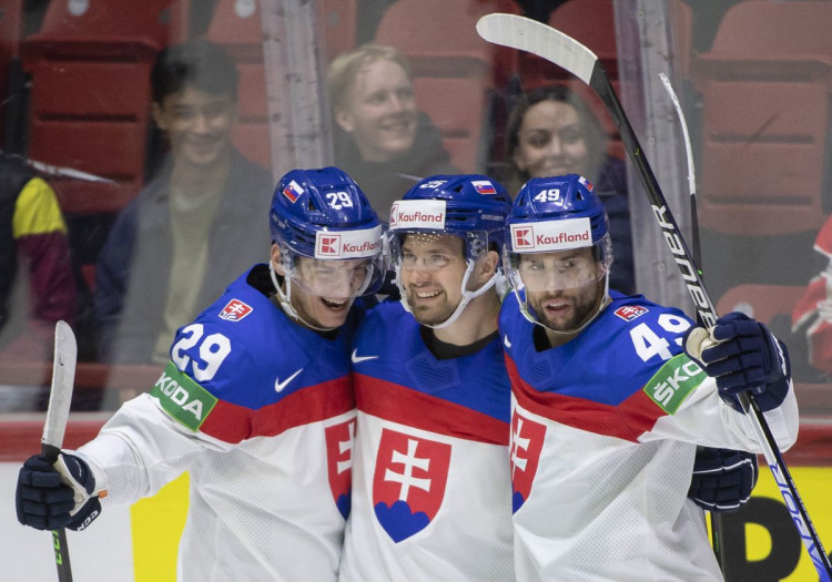 Slovensko Dánsko hokej MS v hokeji 2022 online dnes