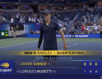 Tenis-US Open: Obhajca Sinner zdolal krajana Musettiho a postúpil do semifinále