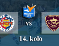 Hokej TL: HKM Zvolen - HK Dukla Trenčín v 14. kole