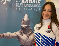 Nina Kvasnicová vicemajsterkou sveta v kumite do 55 kg