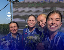 Slovenky sa stali majsterkami Európy v K4 do 23 rokov. Sidová získala tri medaile