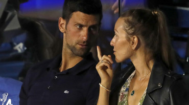 Srbský tenista Novak Djokovič, manželka Jelena