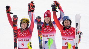 Petra Vlhová zimná olympiáda Peking 2022