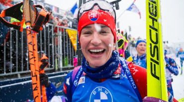 biatlonostka Paulína Bátovská Fialková