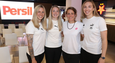Kateřina Svitková, Tereza Krejčiříková, Mária Korenčiová a Barbora Votíková