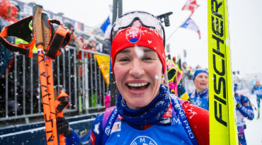 biatlonostka Paulína Bátovská Fialková