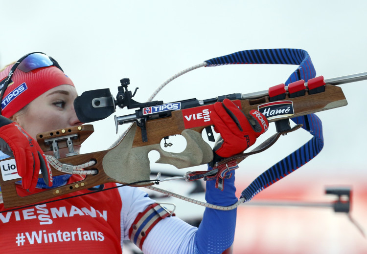 Biatlon dnes Nové Mesto na Morave preteky s hromadným štartom ženy ONLINE Paulína Fialková 2020