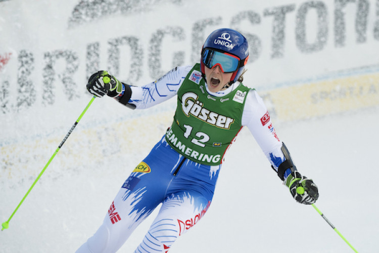 Obrovský slalom Petra Vlhová dnes Lienz 2. kolo ONLINE
