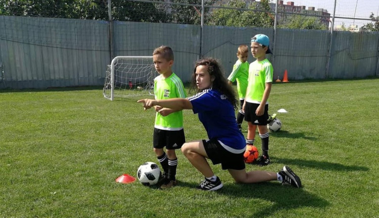 Smiali sa jej, keď hrala futbal. Dnes je Katarína Chovancová jedinou trénerkou futbalu v Košiciach