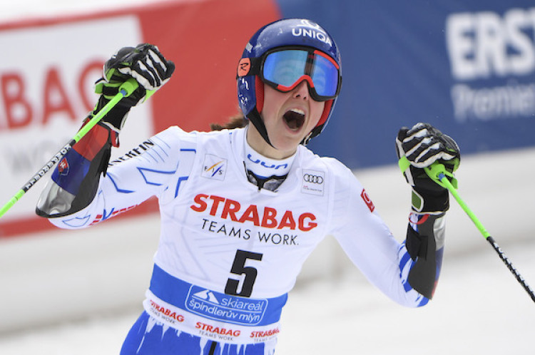 Petra Vlhová obrovský slalom ženy 1. kolo ONLINE Kranjska Gora dnes LIVE