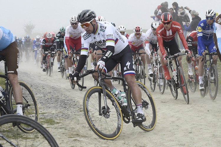 Peter Sagan na Paríž Roubaix 2021 ONLINE cyklistika dnes LIVE