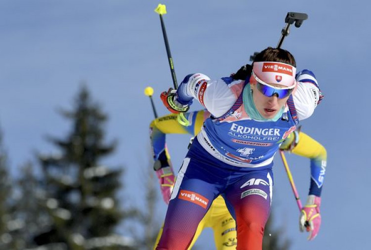 Biatlon ženy Paulína Fialková obsadila v šprinte na 7,5 km v Oberhofe 6. miesto