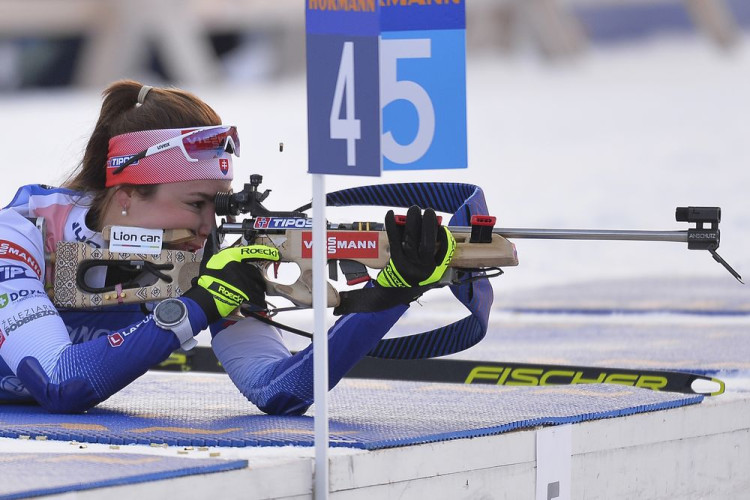 Biatlon šprint ženy 7,5 km ONLINE Kontiolahti 2020 dnes Veronika Machyniaková LIVE