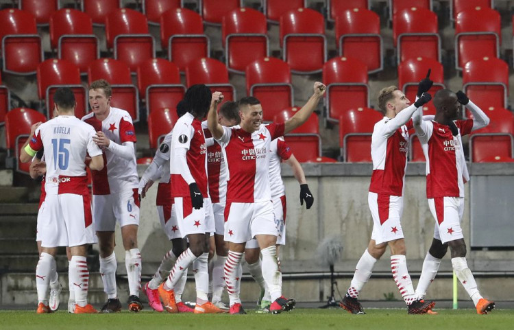SK Slavia Praha zažíva veľký úspech, druhýkrát sa im podarilo postúpiť zo skupiny Európskej ligy