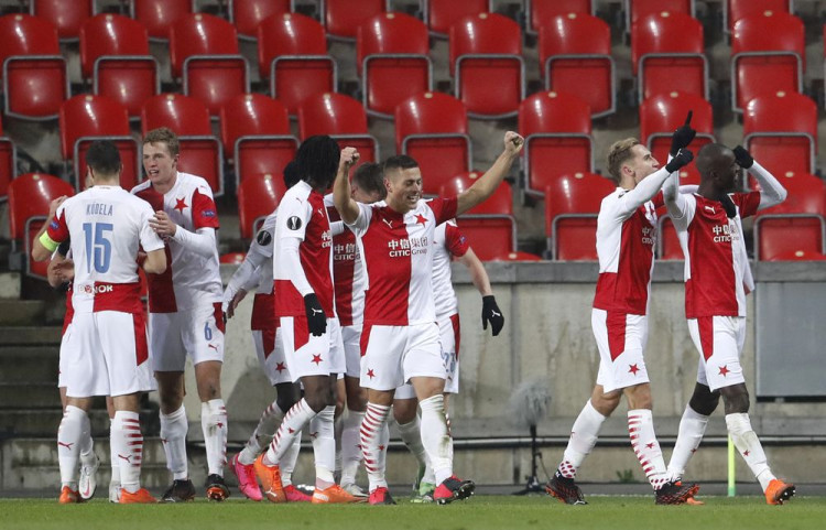 SK Slavia Praha Leicester City ONLINE Európska liga dnes