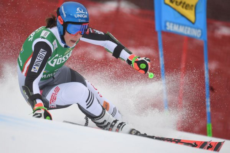 Obrovský slalom ženy 1. kolo Are dnes Petra Vlhová