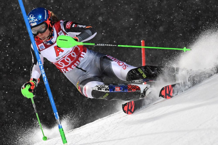 Petra Vlhová slalom Flachau 2. kolo ženy ONLINE lyžovanie dnes LIVE