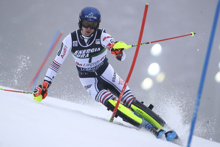 Slalom muži 1. kolo ONLINE Chamonix lyžovanie dnes