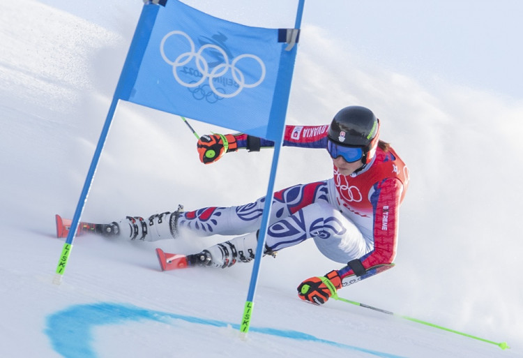 Petra Vlhová 2. kolo obrovský slalom ONLINE zimná olympiáda Peking