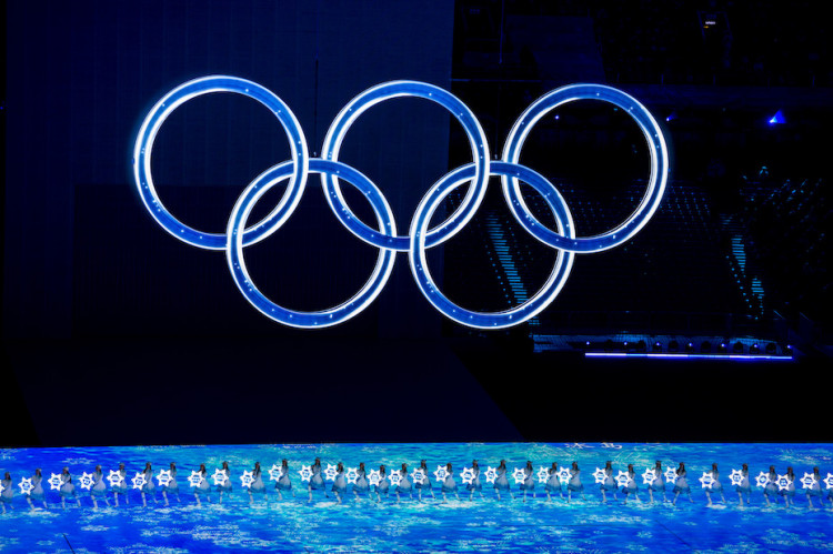 Záverečný ceremoniál Zimná olympiáda Peking ZOH 2022
