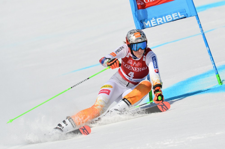 Petra Vlhová obrovský slalom žien 1. kolo Killington dnes
