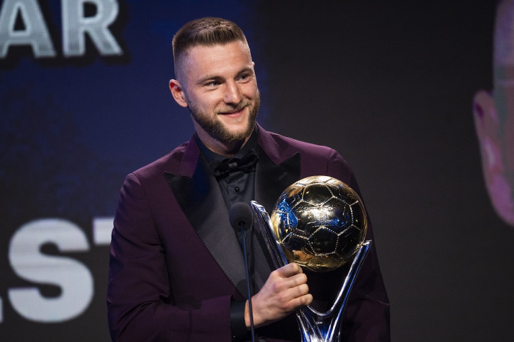 Futbalistom roka 2021 je Milan Škriniar. Tretíkrát za sebou