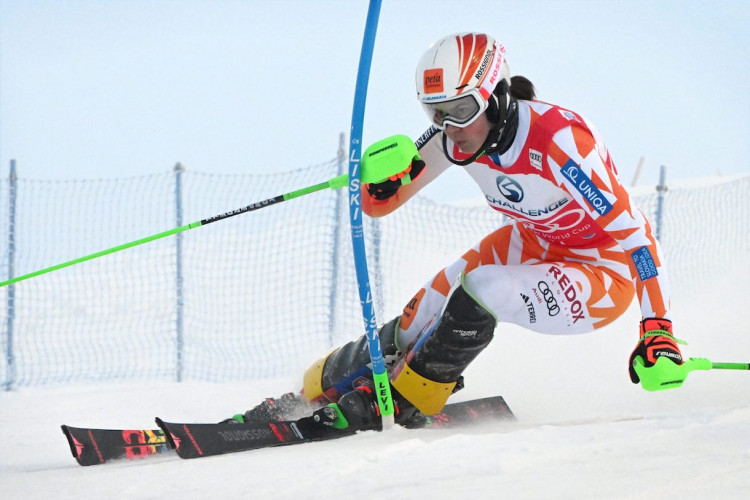 Petra Vlhová skončila v sobotu v slalome Levi na 3. mieste