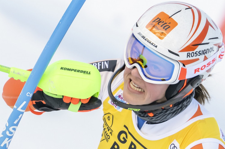 Petra Vlhová slalom Semmering 1. kolo online