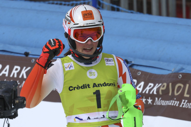 Petra Vlhová dnes obrovský slalom 1. kolo Soldeu ONLINE prenos