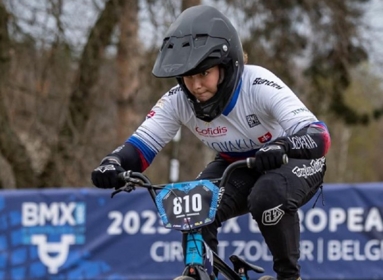 Cyklistika: Maniková obsadila 2. miesto v pretekoch Európskeho pohára BMX racing