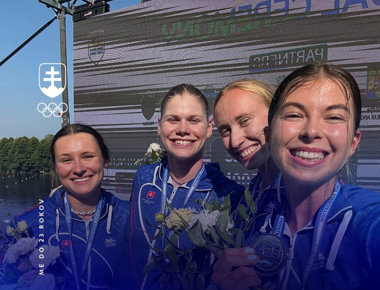 Slovenky sa stali majsterkami Európy v K4 do 23 rokov. Sidová získala tri medaile