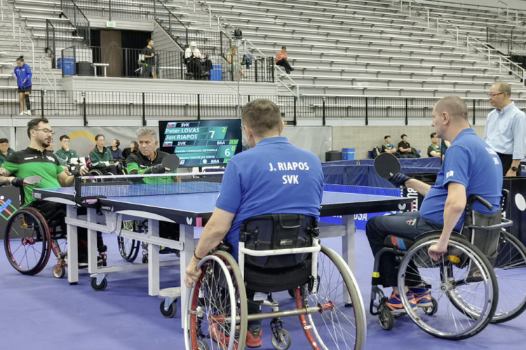 Paralympijské: Lovaš získal v parastolnom tenise striebro na turnaji v USA