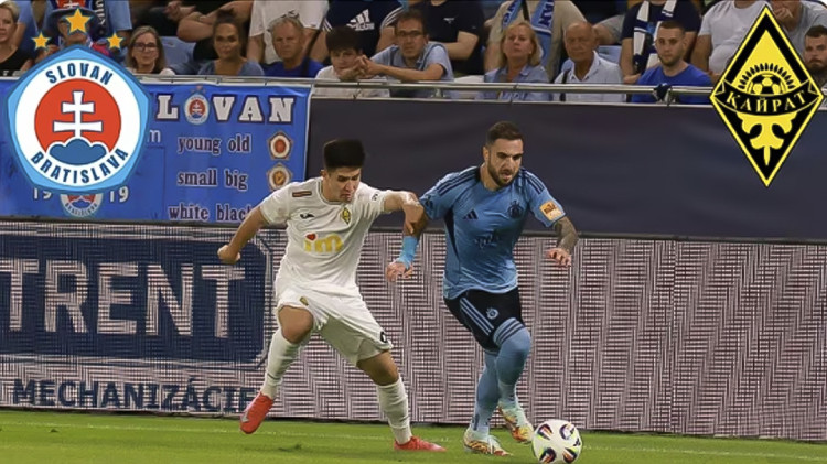 Futbal LM: Slovan neuspel v rozstrele s Kajratom