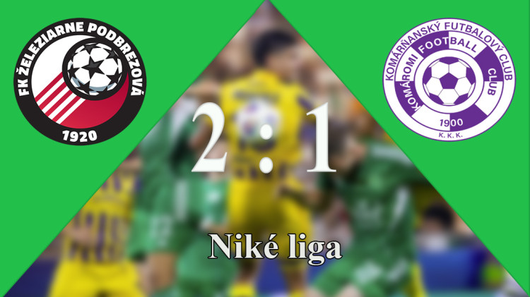 Futbal-NL: FK Železiarne Podbrezová - KFC Komárno 2:1