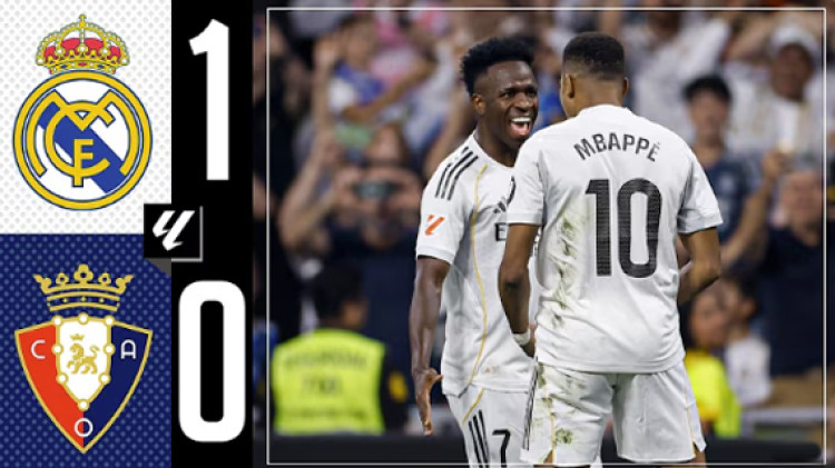 La Liga: Real Madrid vs Osasuna, padol len jeden gól
