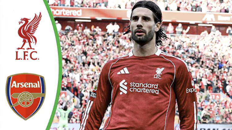 Liverpool rozhodol v šlágri proti Arsenalu gólom Szoboszlaia