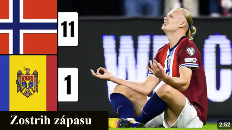 Futbal MS kval.: Haaland nastrieľal päť gólov, suverénne Anglicko (súhrn)