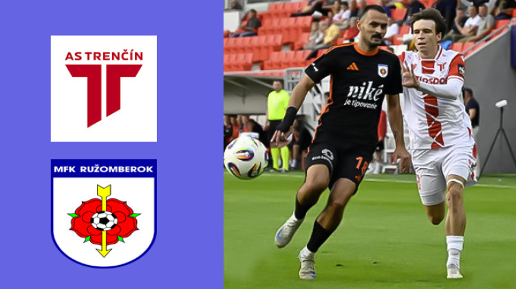 Futbal NL: Ružomberok získal v Trenčíne prvý triumf, Smetana: „Zaslúžene“