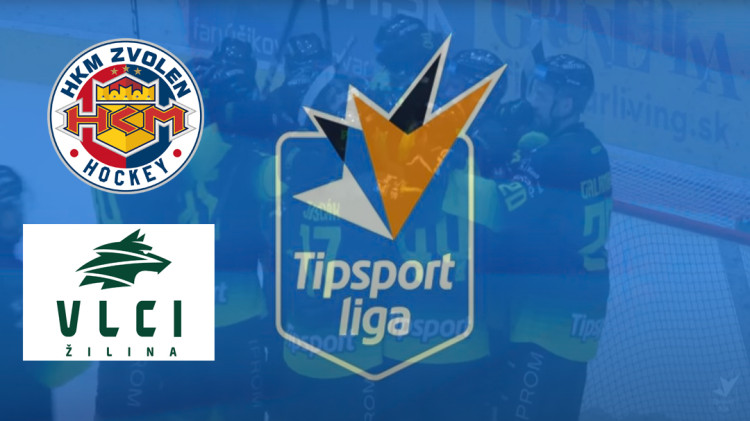 Hokej TL: HKM Zvolen - Vlci Žilina v 2. kole