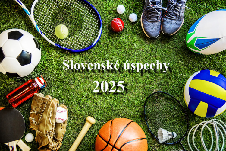 Výberová chronológia najvýznamnejších úspechov slovenského športu v roku 2025