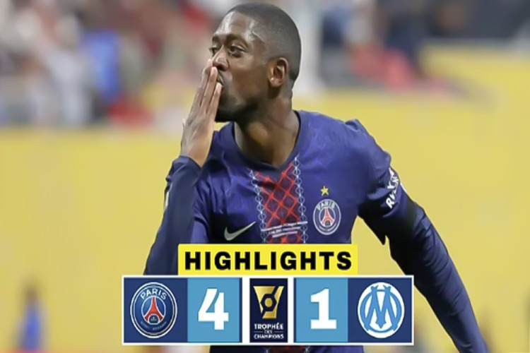 Futbal: Paríž St. Germain zdolal Marseille a získal Superpohár