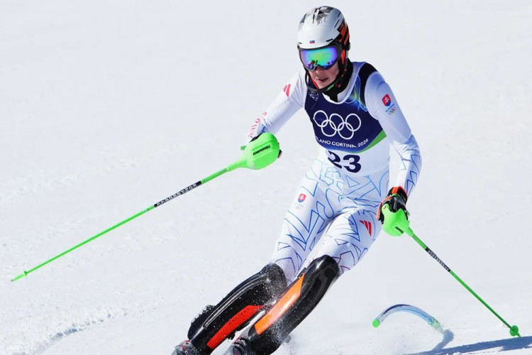 ZOH26 Lyžovanie: Vlhová po prvom kole so slzami „Mám v sebe veľké emócie“